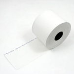Rotolo termico adesivo continuo per Bilancia 57x40mm in carta termica eco di colore Bianco - Ad. permanente - Anima 25mm